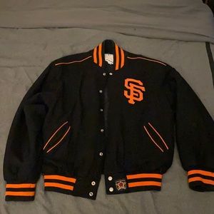 Sf giants jacket size Lrg